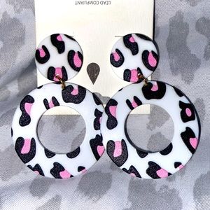 Cheetah Print Earrings